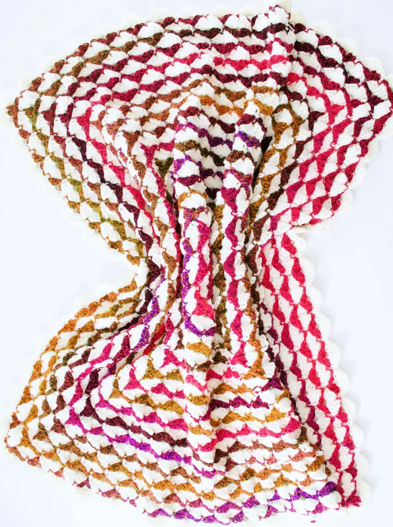 Crochet Kit - Rick-Rack Blanket 2