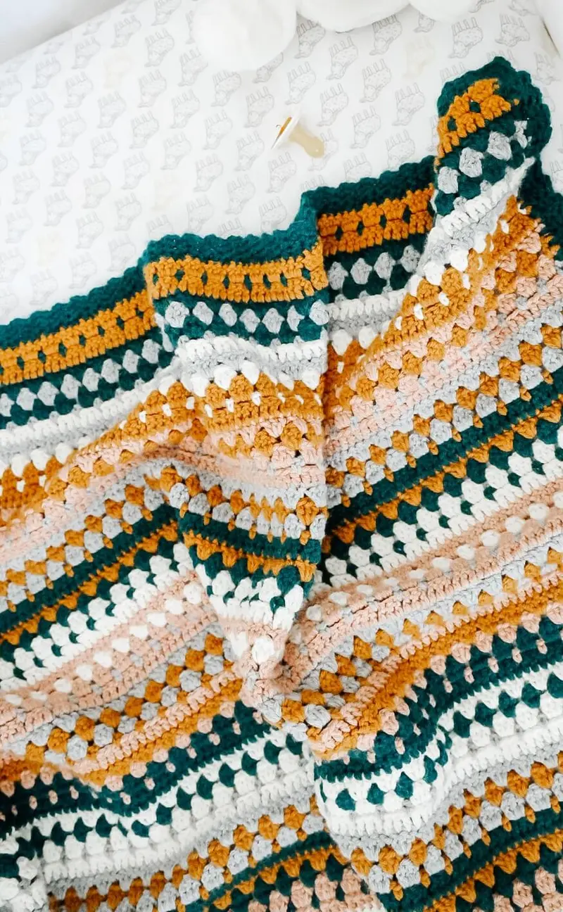 Crochet Kit - Riverbed Blanket 2