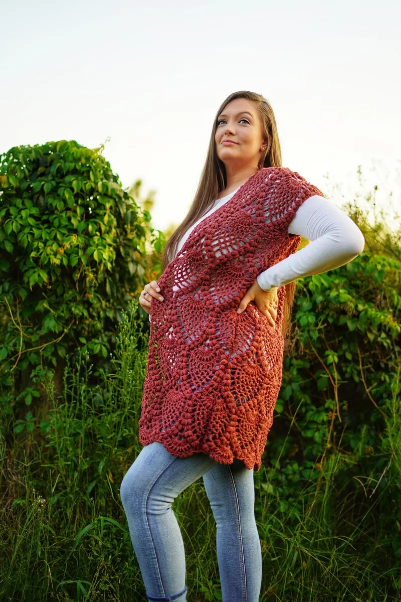 Crochet Kit - Romance Cardi 2