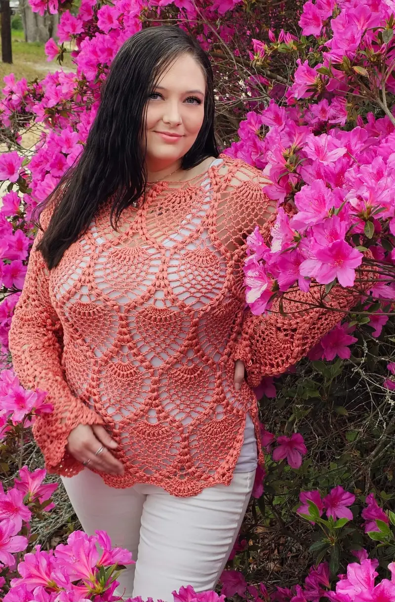 Crochet Kit - Romance Top 1