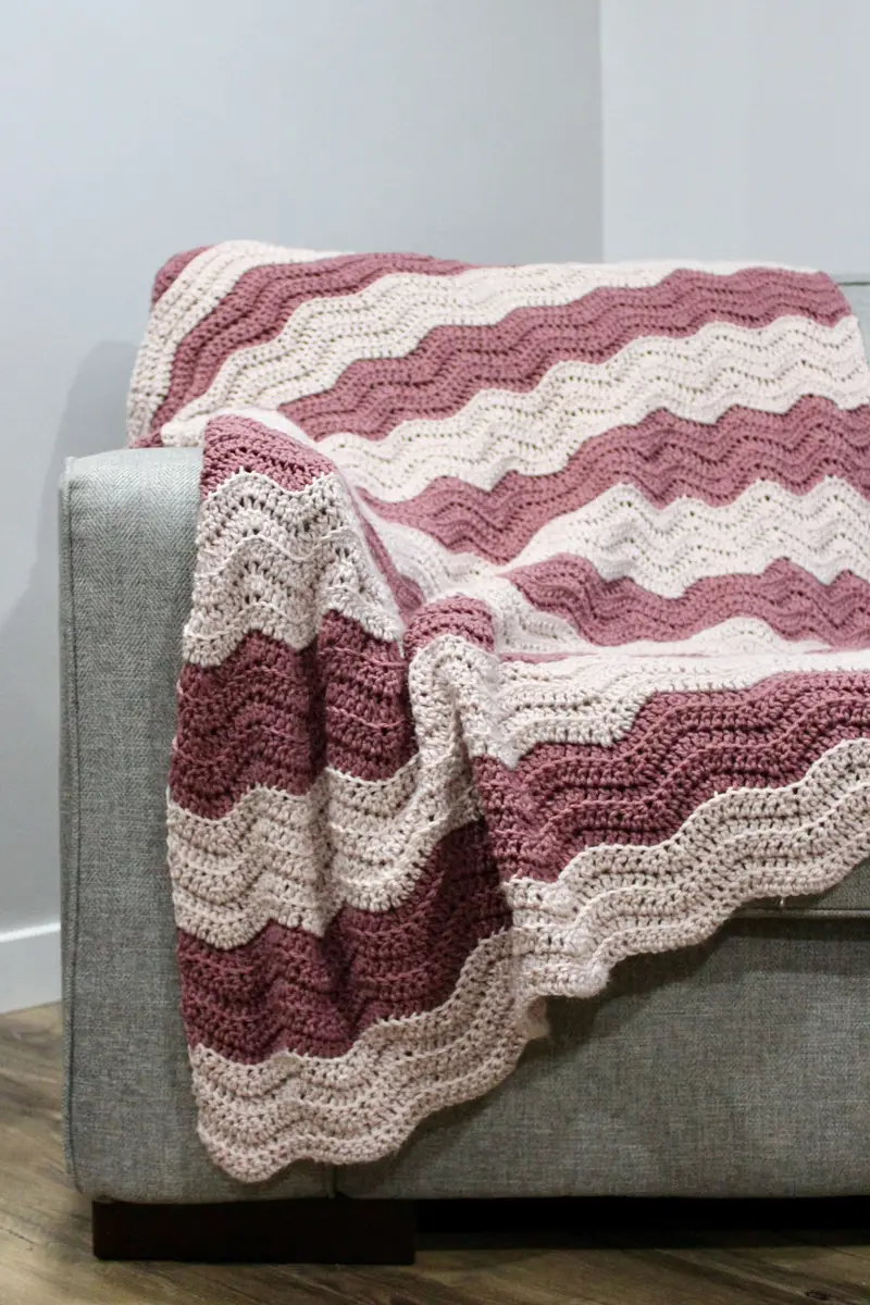 Crochet Kit - Rosebud Blanket 2