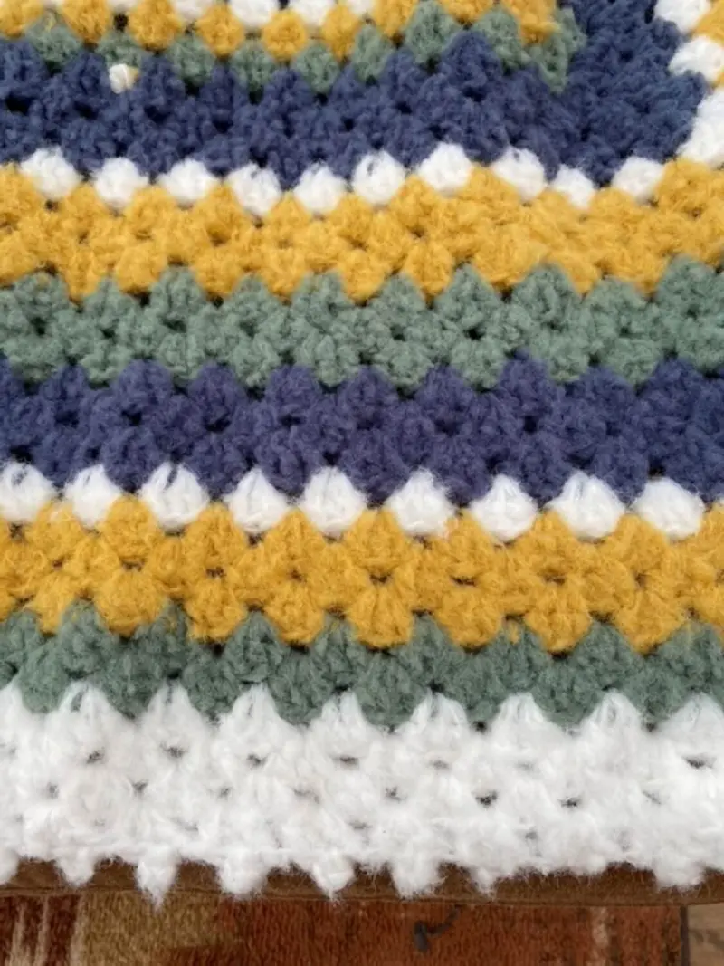 Crochet Kit - Round & Round Granny Throw 2