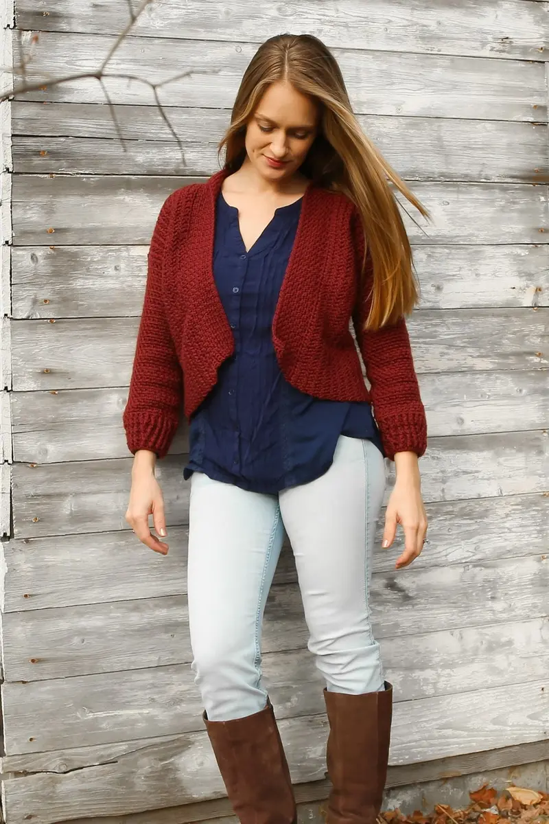 Crochet Kit - Ruby Cardigan 1