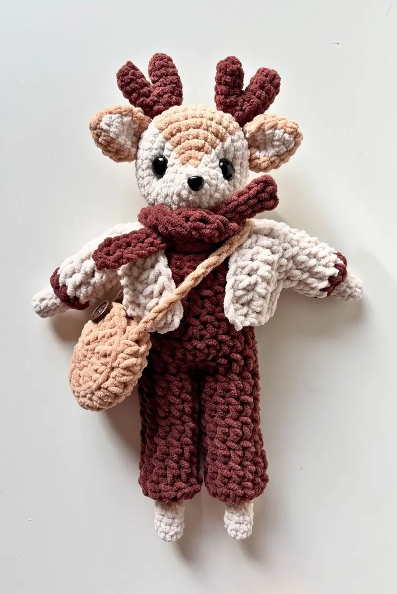 Crochet Kit - Russet Deer 1