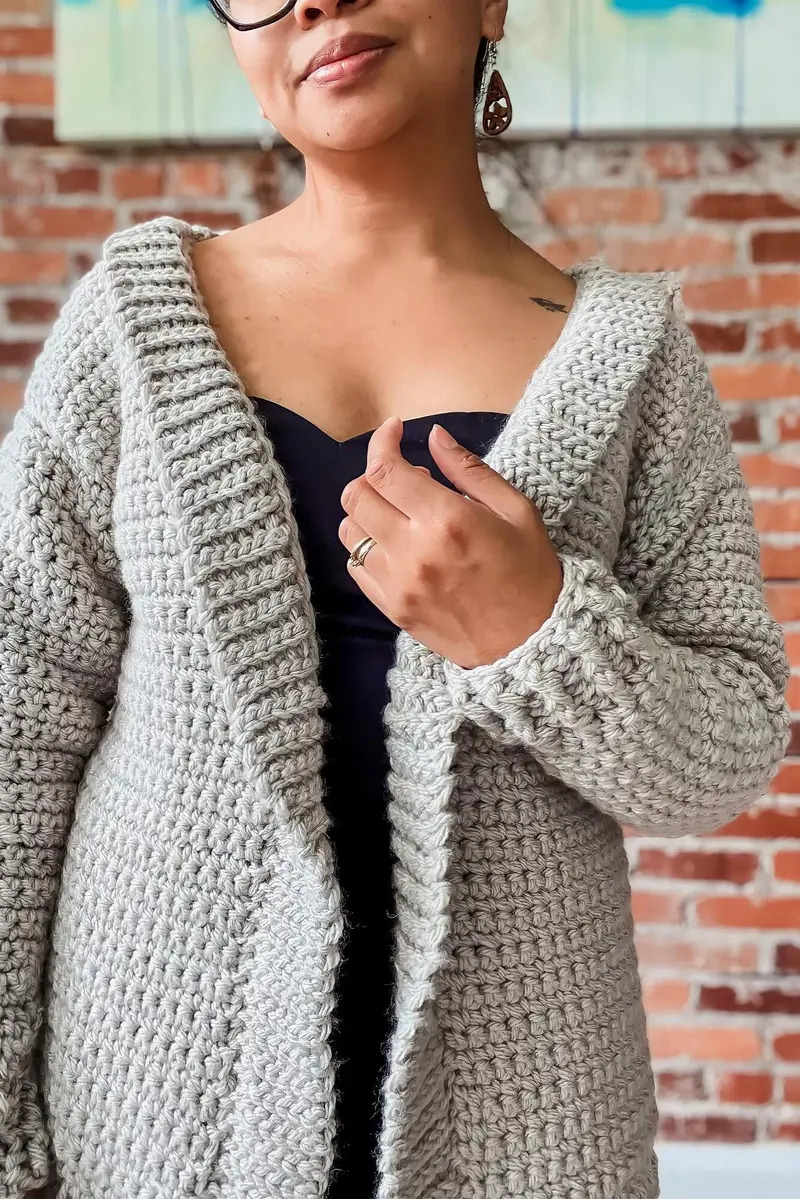 Crochet Kit - Rutland Crochet Cardigan 1