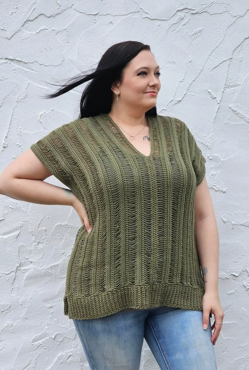 Crochet Kit - Sabrina Pullover 1