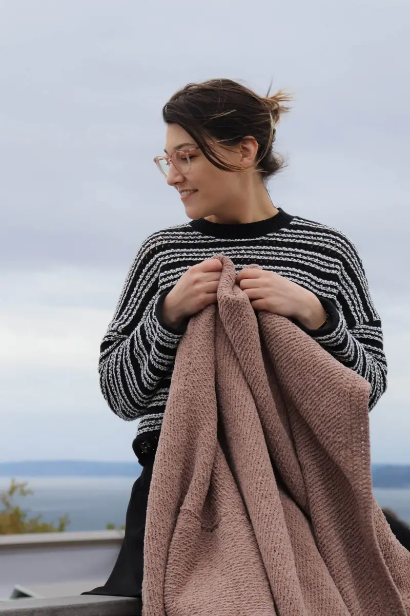Crochet Kit - Salish Breeze Throw 2