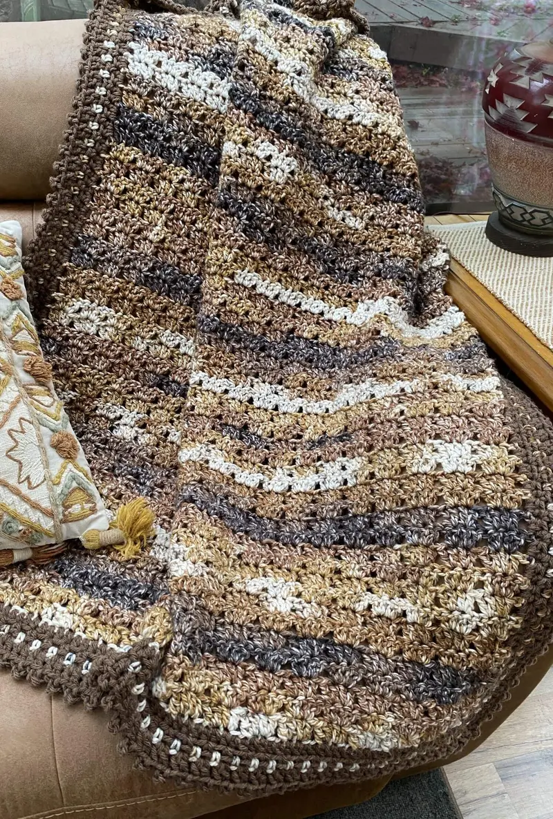 Crochet Kit - Sandalwood Blanket 2