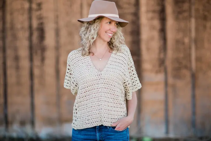 Crochet Kit - Saratoga Poncho Top 1