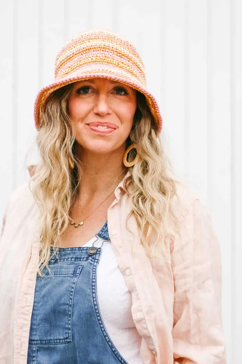Crochet Kit - Scrappy Bucket Hat 1