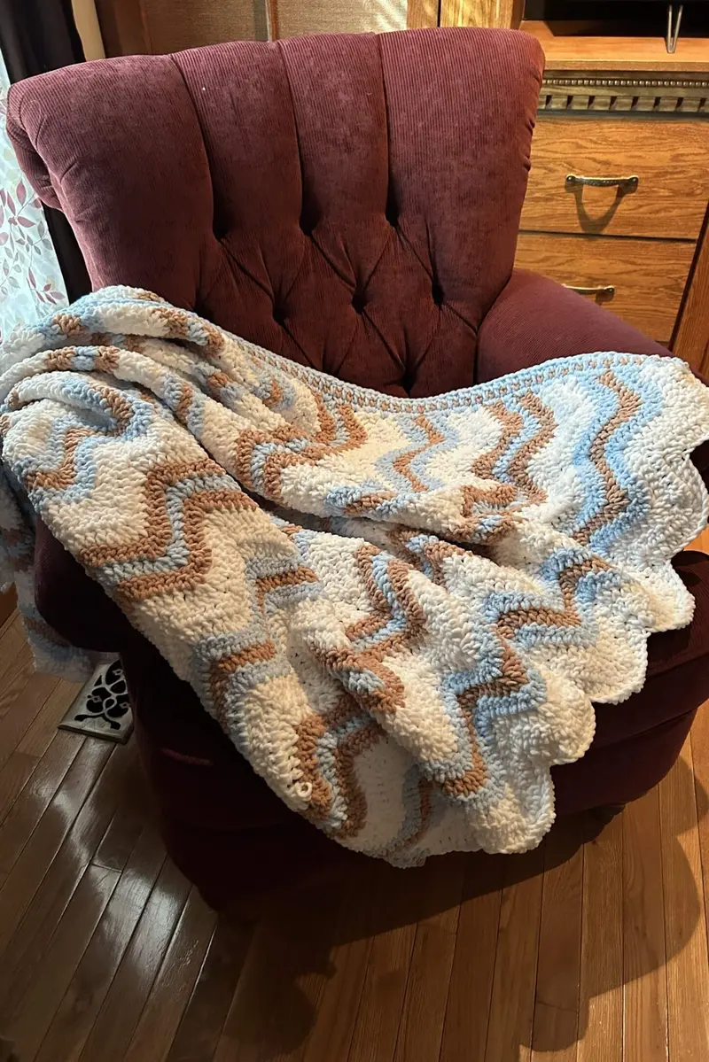 Crochet Kit - Sea And Sand Blanket 2
