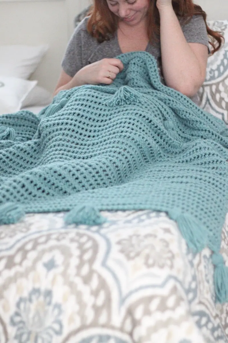 Crochet Kit - Sea Breeze Blanket 1