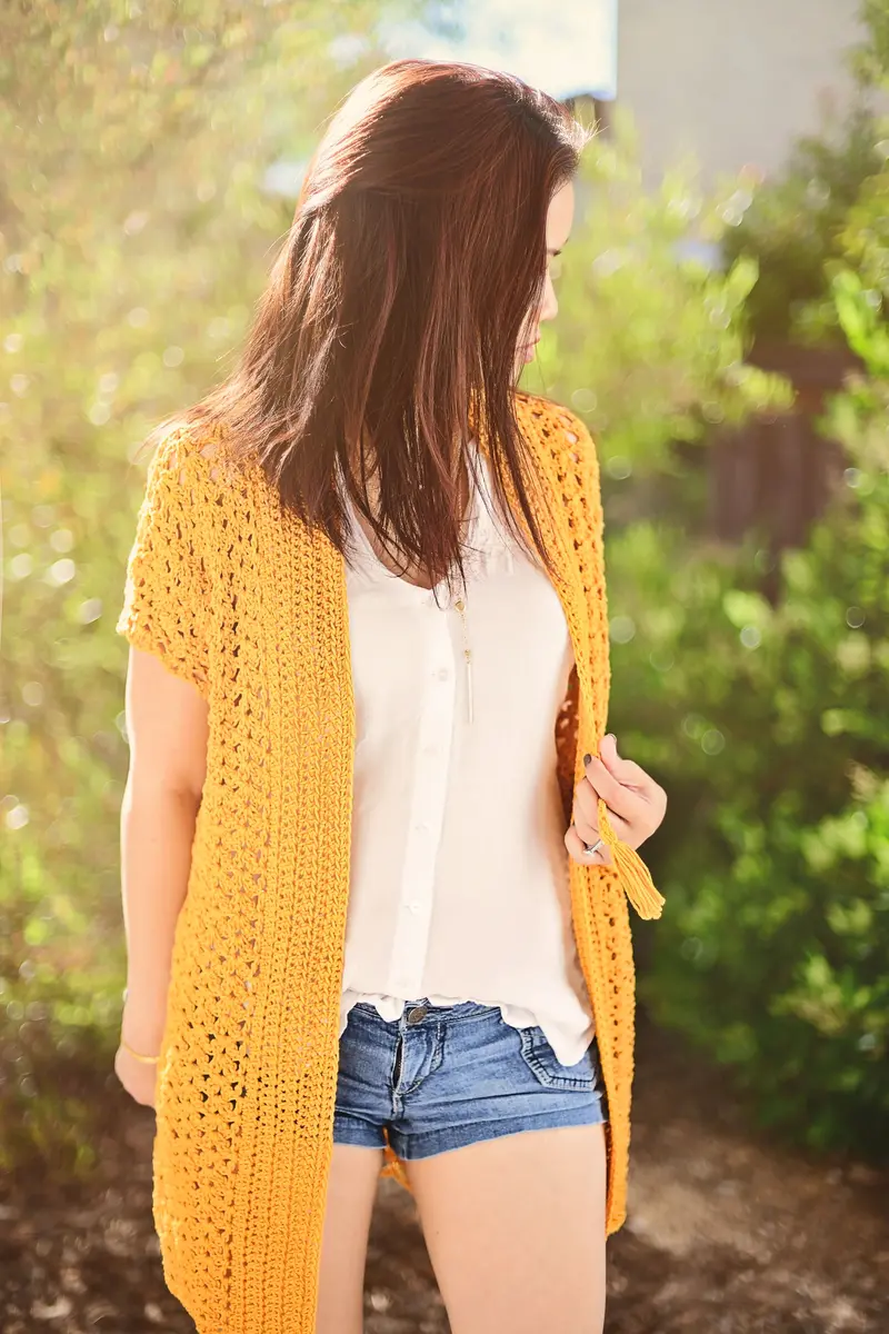 Crochet Kit - Seashell Cardigan 1