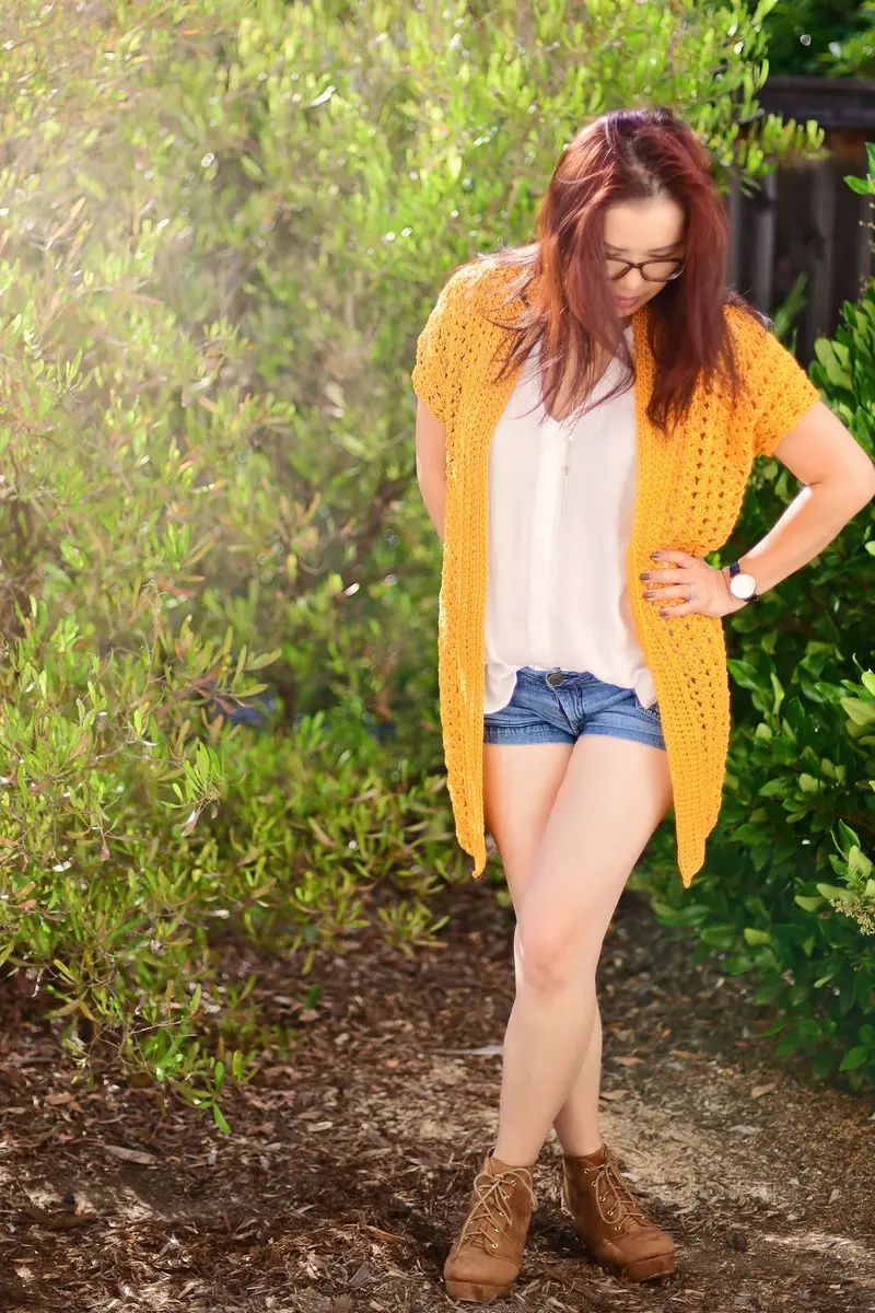 Crochet Kit - Seashell Cardigan 2