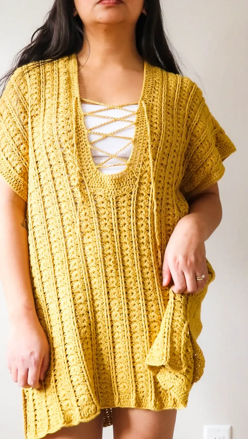 Crochet Kit - Seashore Coverup 1