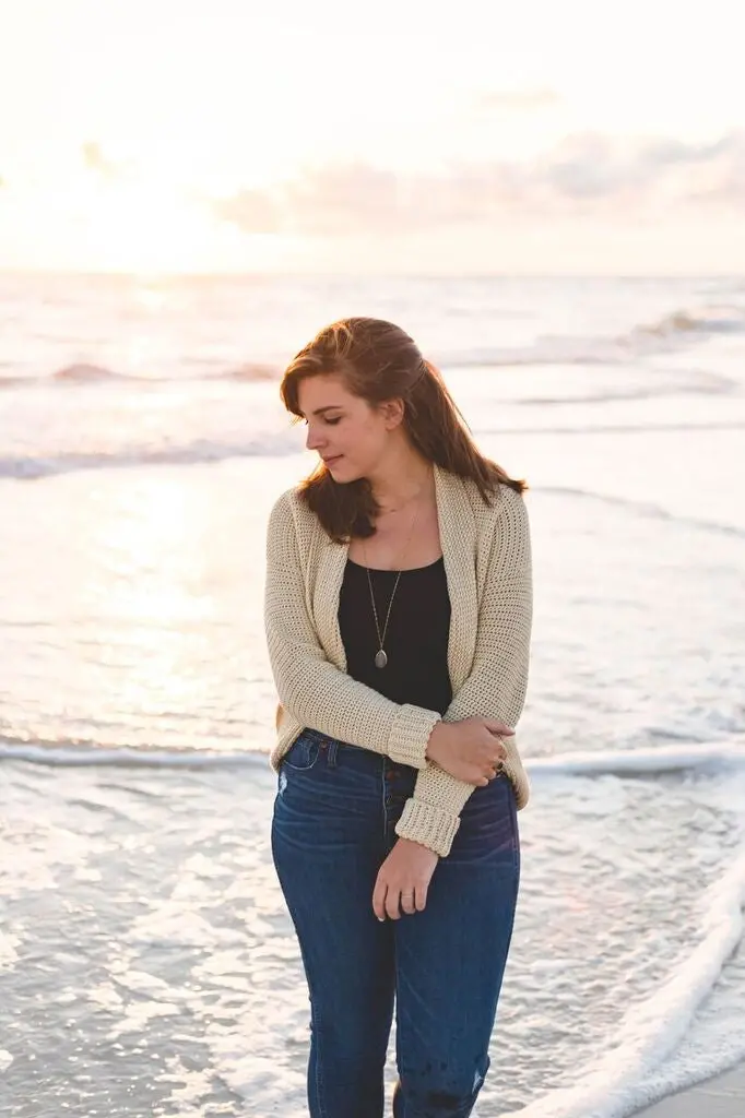 Crochet Kit - Seaside Cardigan 1