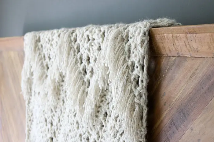 Crochet Kit - Sedona Fringed Throw 1