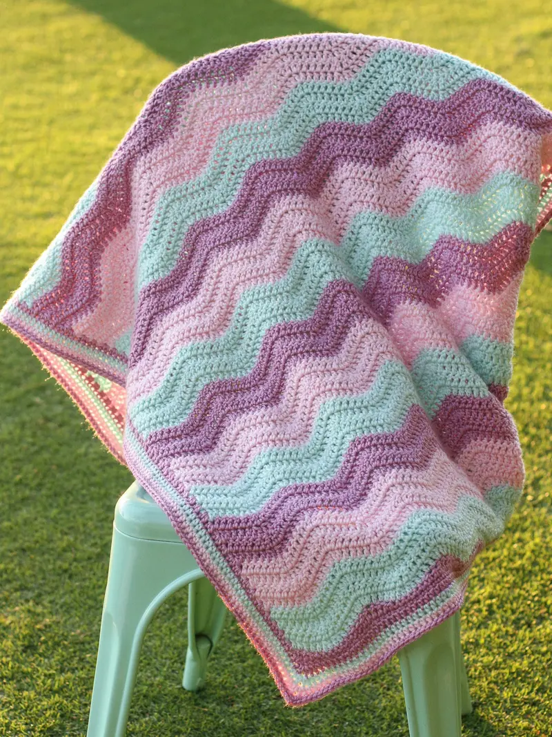 Crochet Kit - Serene Tides Baby Blanket 2