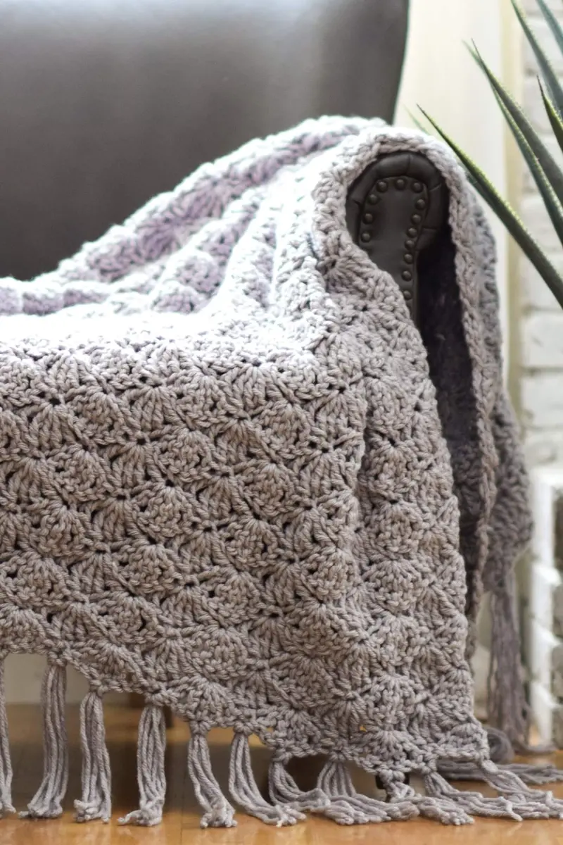 Crochet Kit - Shelly Throw 1
