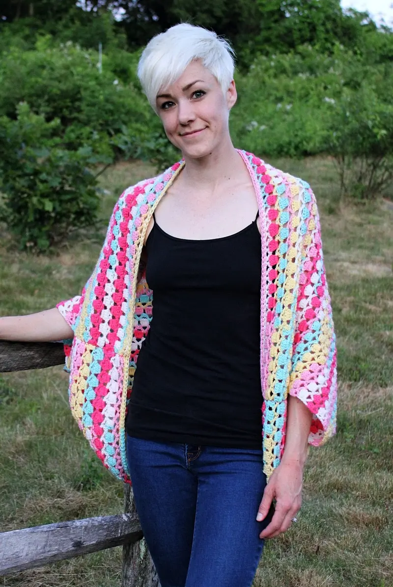Crochet Kit - Shine Your Light Shrug 1