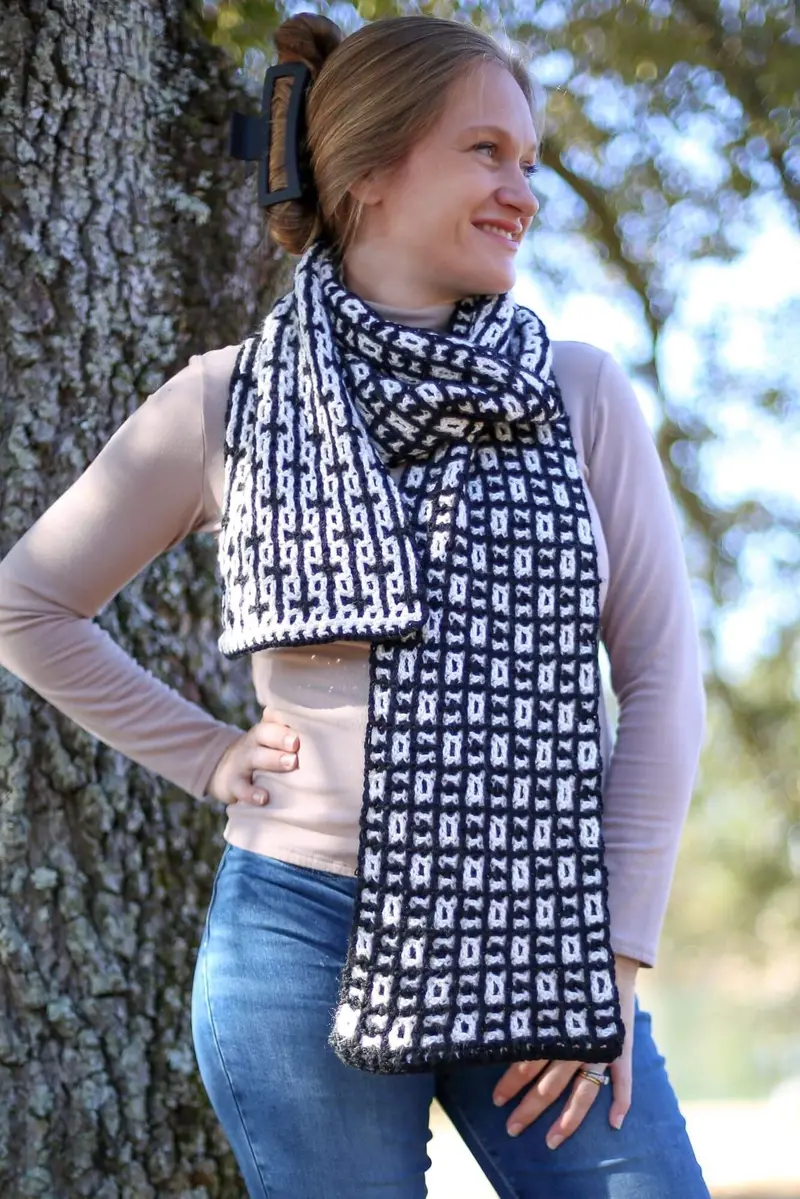 Crochet Kit - Shirley Couture Scarf 1