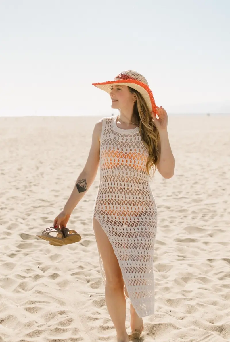 Crochet Kit - Siren Side Slit Dress 1
