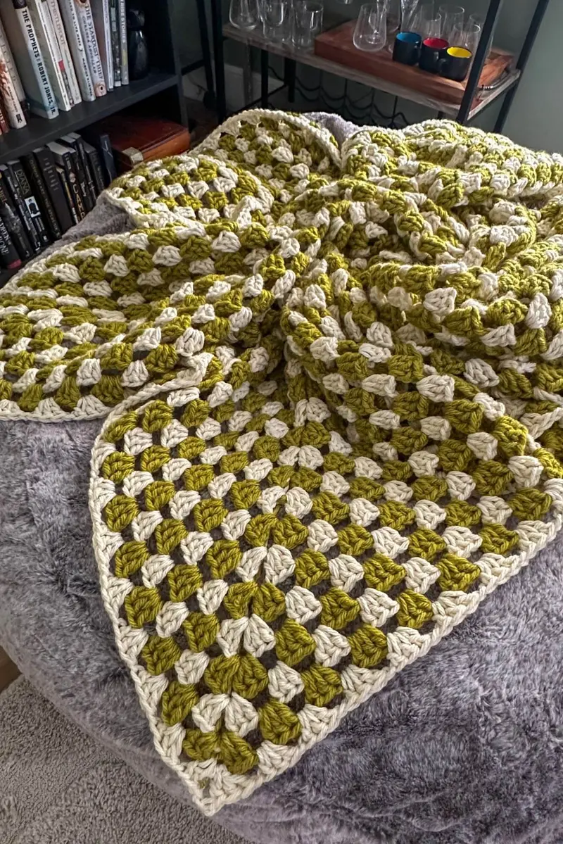 Crochet Kit - Six Point Throw 2