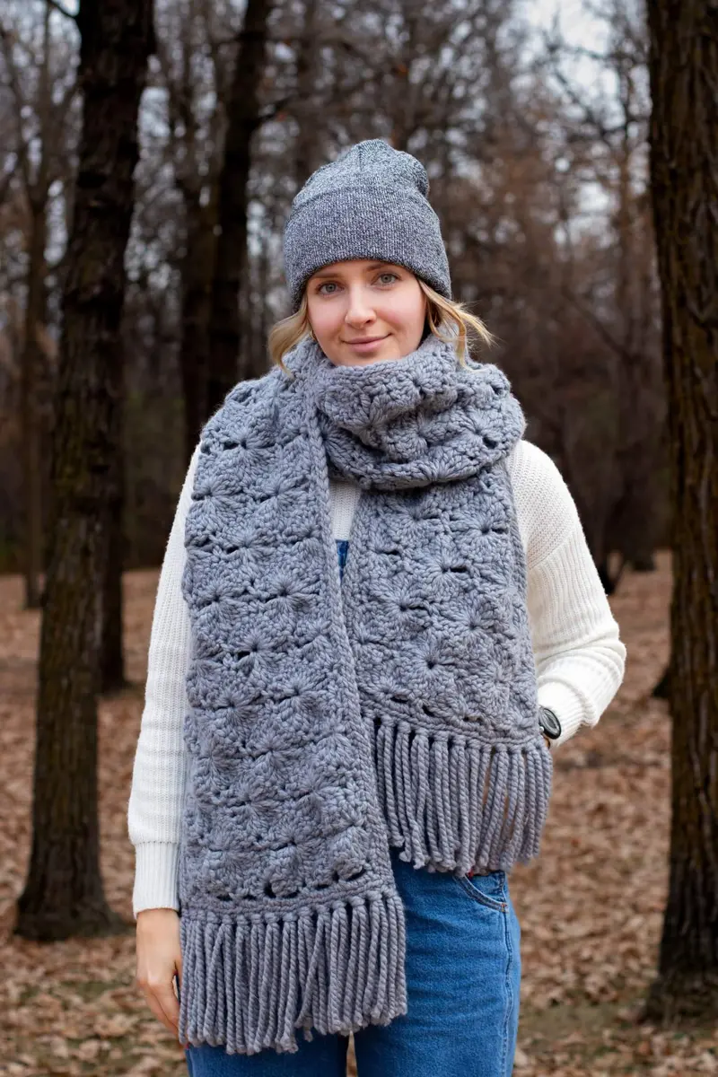 Crochet Kit - Smithfield Scarf 1
