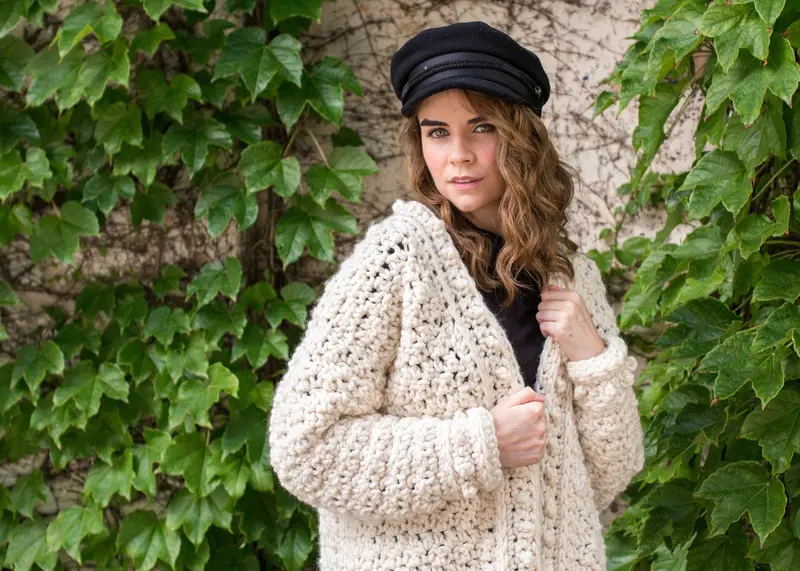 Crochet Kit - Snow Angel Cardigan 2