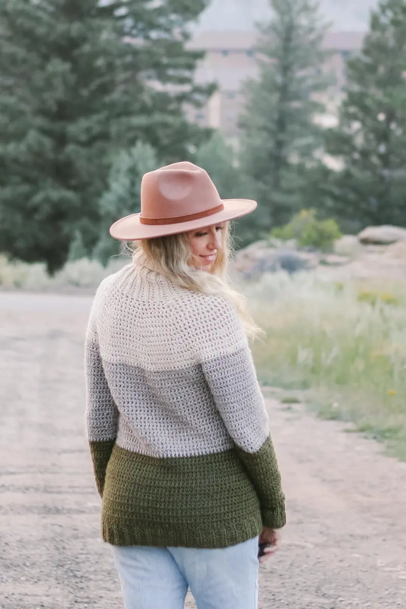 Crochet Kit - Snowbound Pullover 2