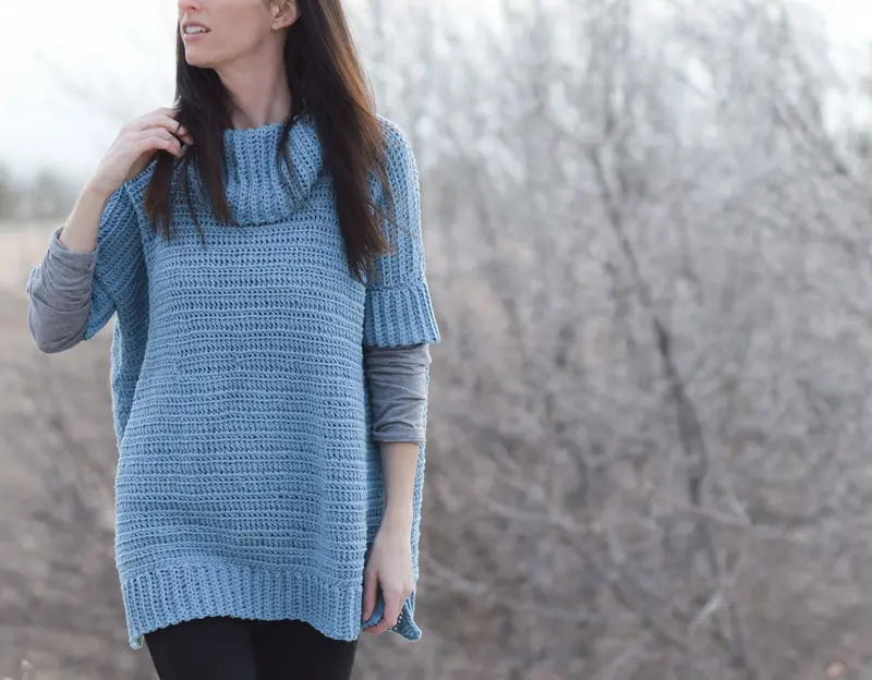 Crochet Kit - Softest Ever Lounge Around Pullover 1