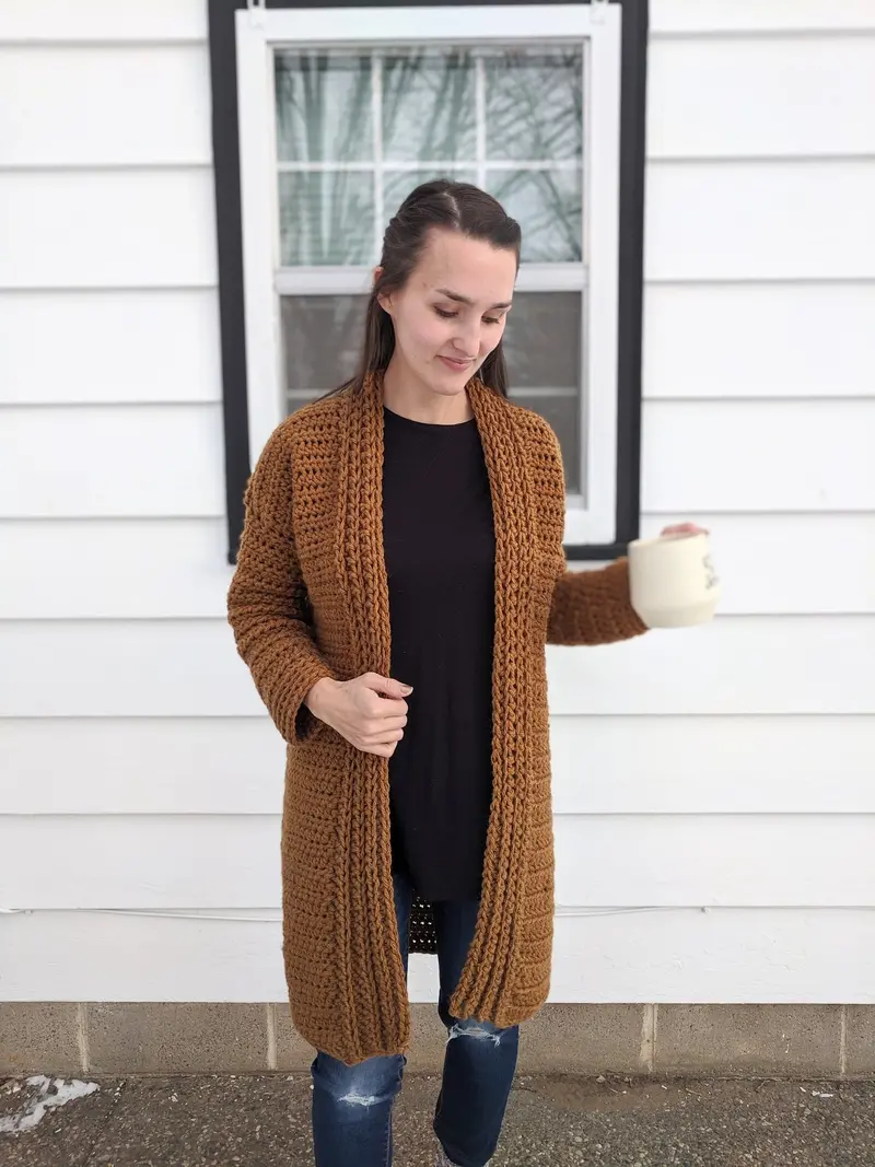 Crochet Kit - Solveig Cardigan 2