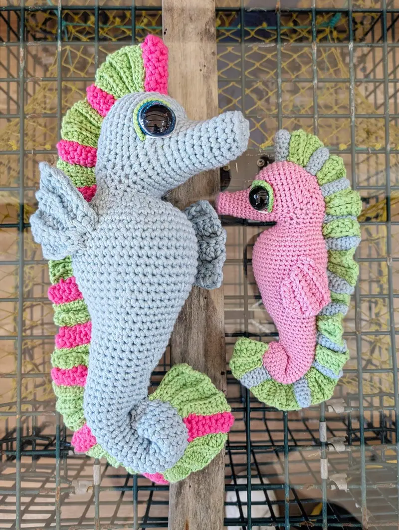 Crochet Kit - Splash & Sprinkle The Seahorses 2