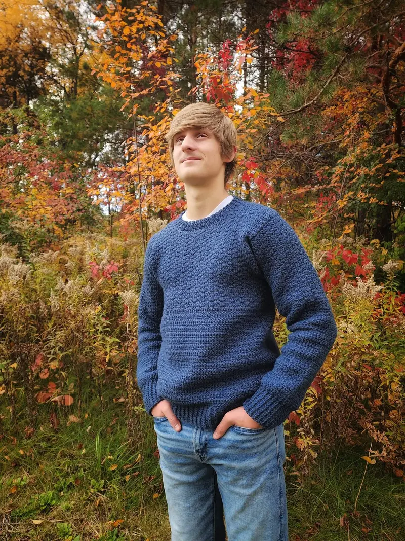 Crochet Kit - Split Level Pullover 2