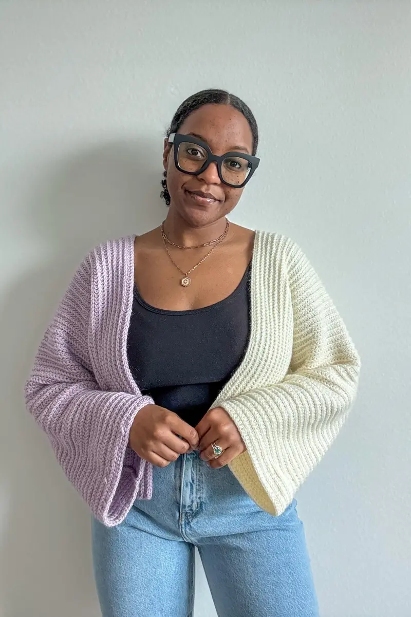 Crochet Kit - Split Stitch Cardigan 1
