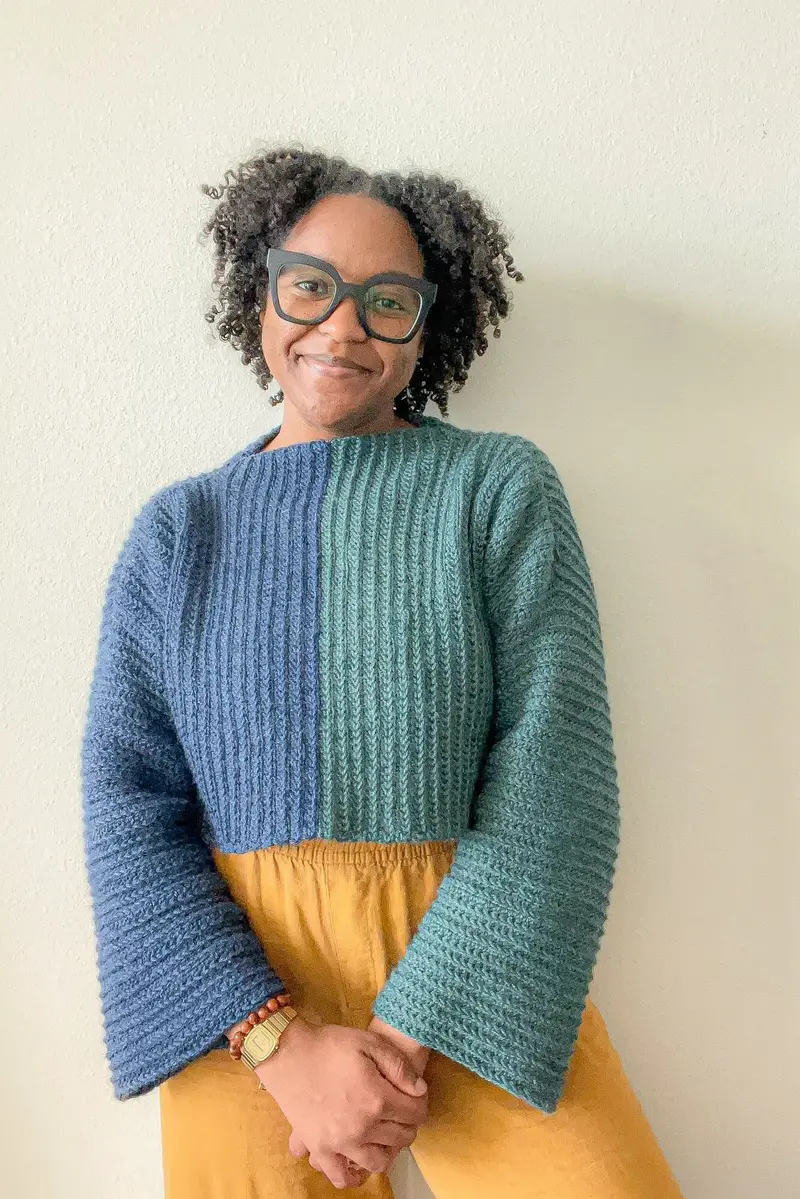 Crochet Kit - Split Stitch Sweater 1