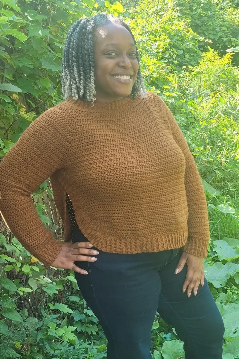 Crochet Kit - Split Sweater 1