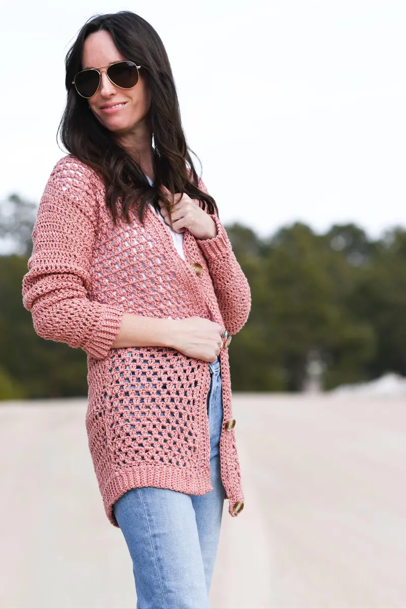 Crochet Kit - Spring Break Cardigan 1