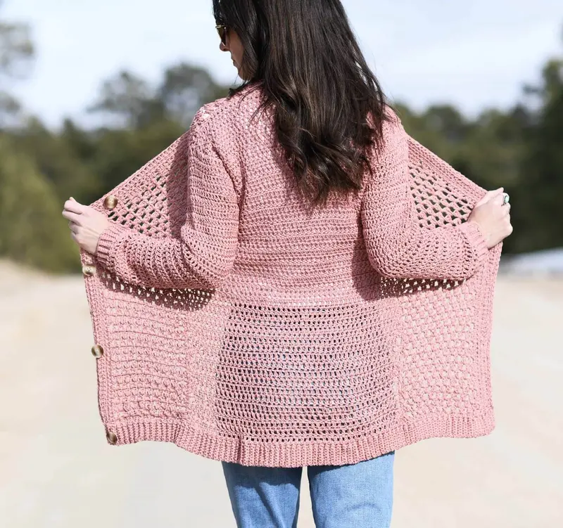 Crochet Kit - Spring Break Cardigan 2