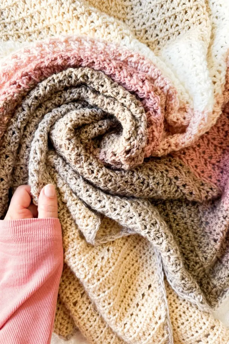 Crochet Kit - Spring Joy Throw 1