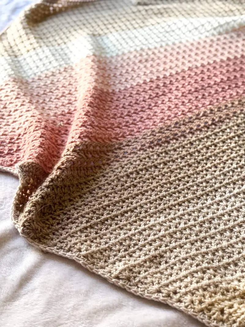 Crochet Kit - Spring Joy Throw 2