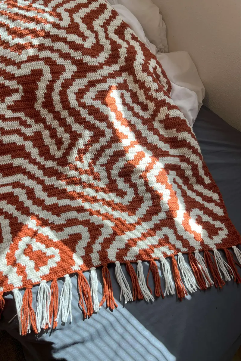 Crochet Kit - Squiggle Me This Blanket 1