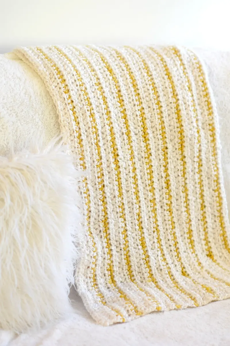 Crochet Kit - Squishy Beginner Crochet Baby Blanket 1