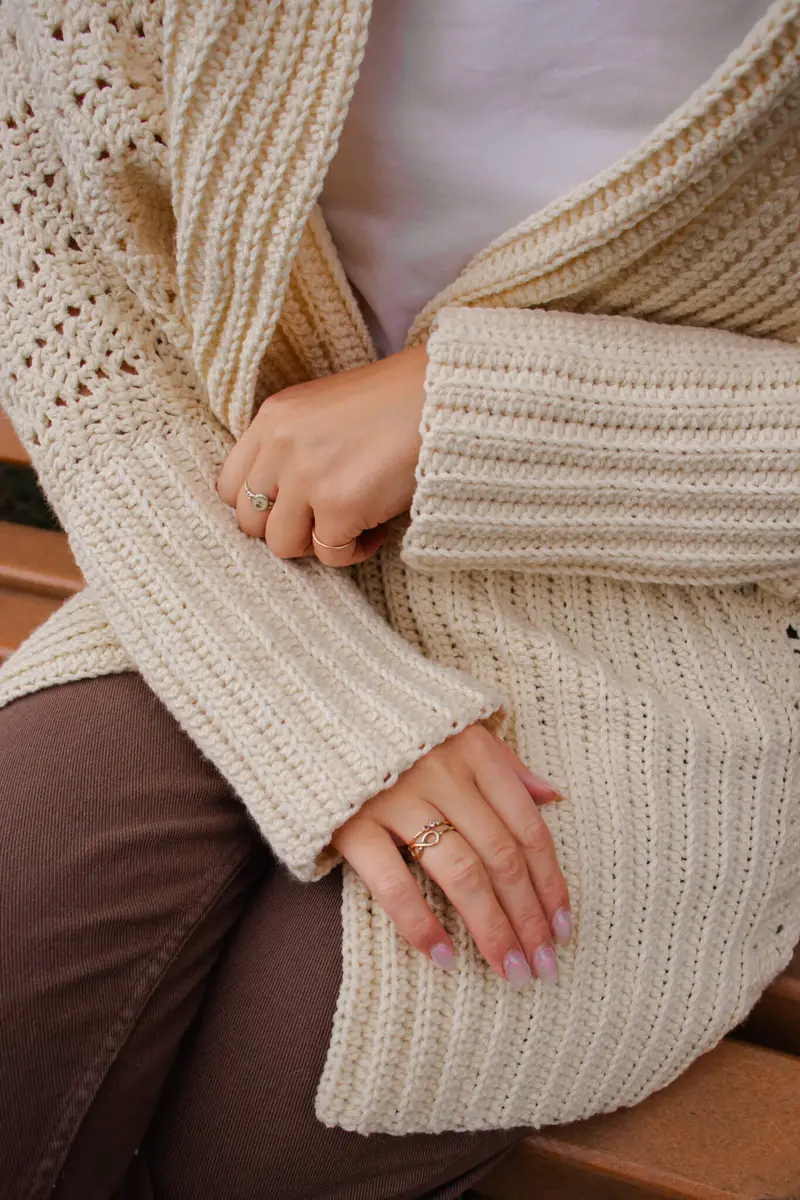 Crochet Kit - St. James Cardigan 2