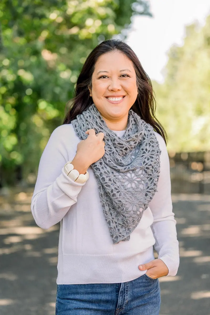 Crochet Kit - Starfall Shawl 1