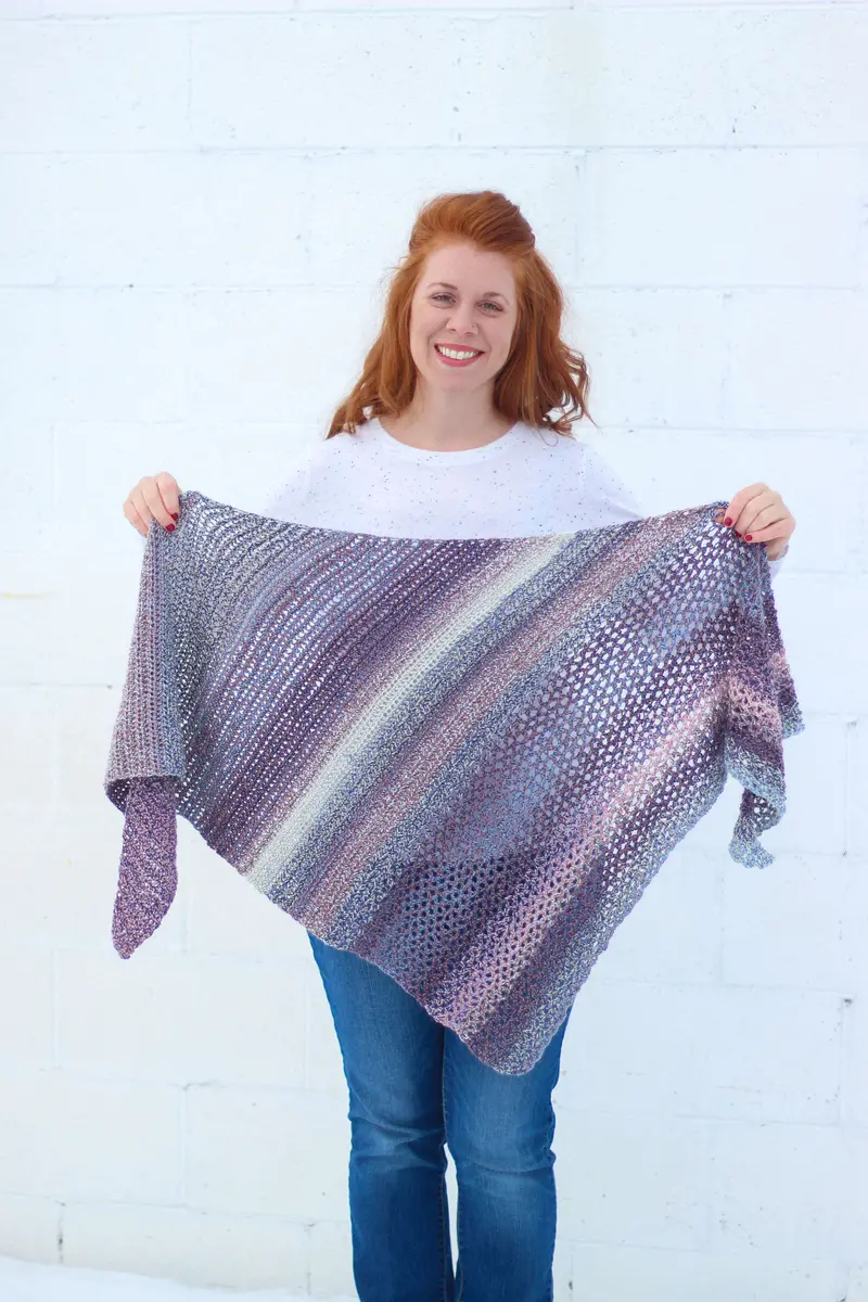 Crochet Kit - Starlight Shawl 1