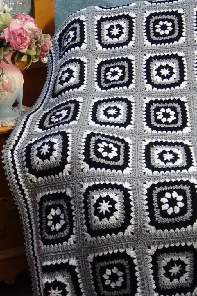 Crochet Kit - Starry Night Afghan 1