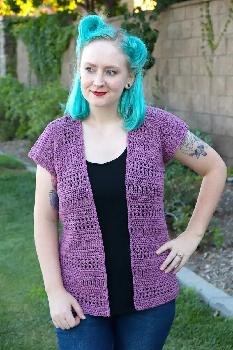 Crochet Kit - Stephanie Cardigan 1