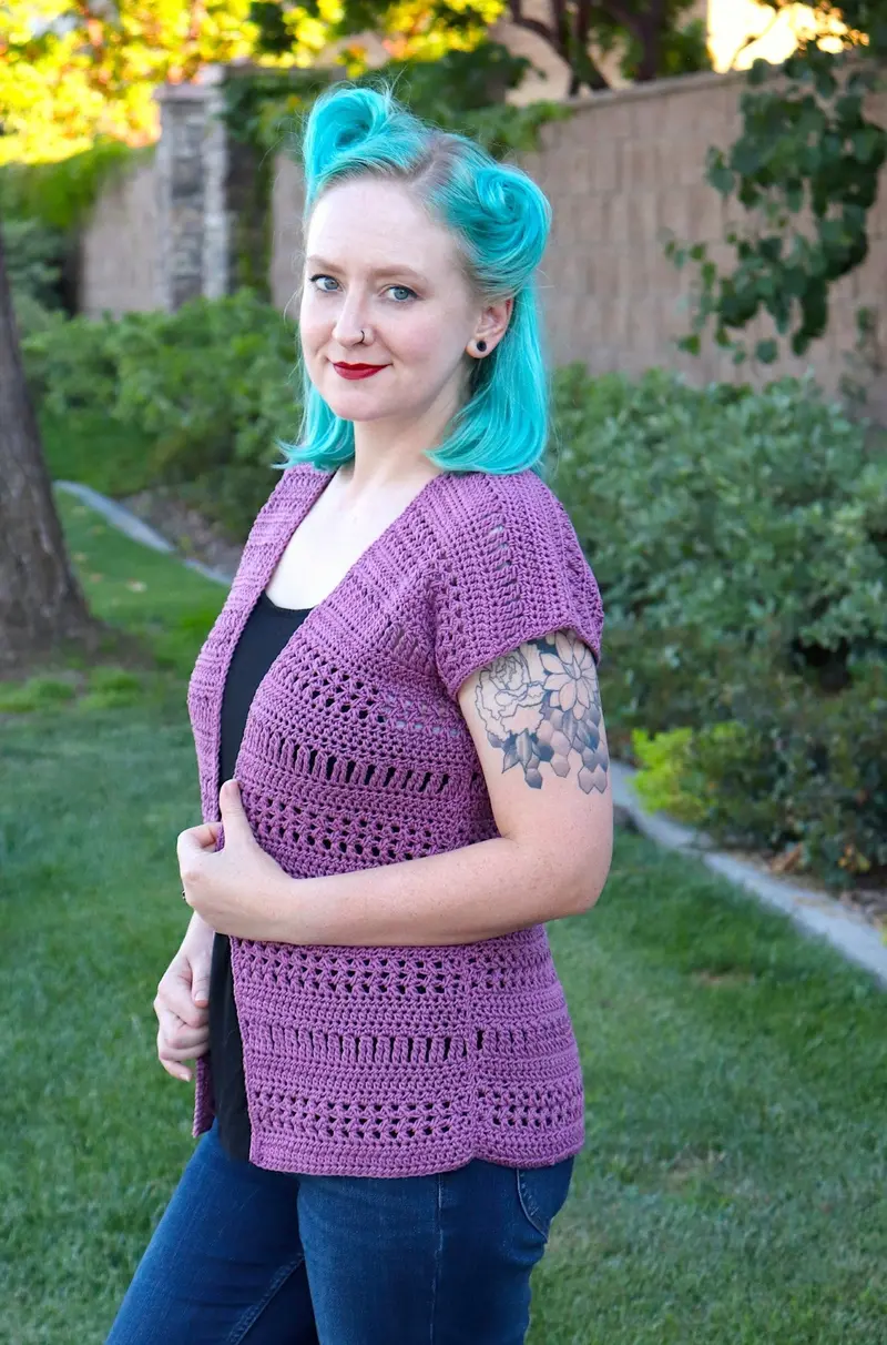 Crochet Kit - Stephanie Cardigan 2