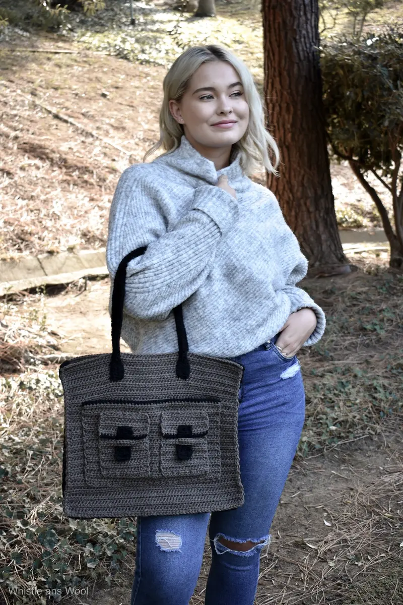 Crochet Kit - Stockport Tote 1